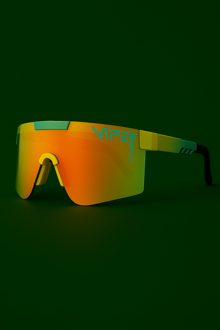 Sport Sonnenbrille aus Kunststoff - Schnelle Brille