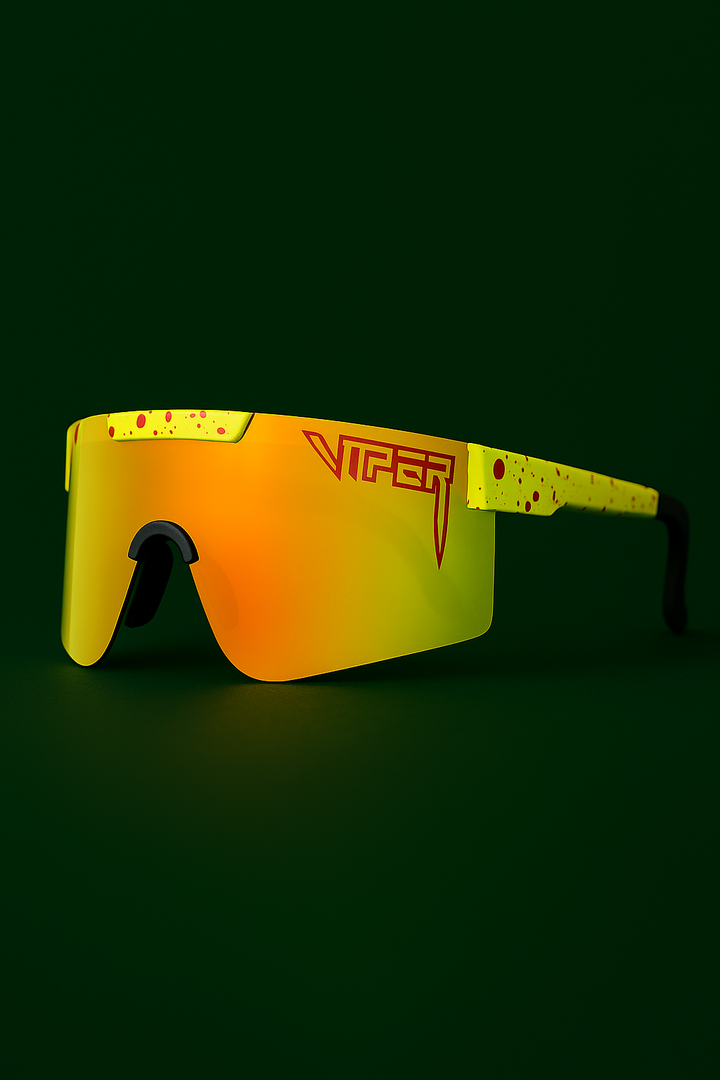 Sport Sonnenbrille aus Kunststoff - Schnelle Brille