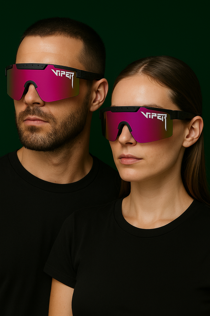 Sport Sonnenbrille aus Kunststoff - Schnelle Brille
