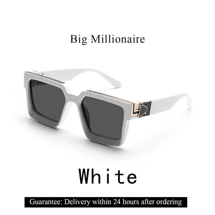 Variant image for Herren Sonnenbrille Schwarz Einheitsgröße Kunststoff Retro UV-Schutz-16