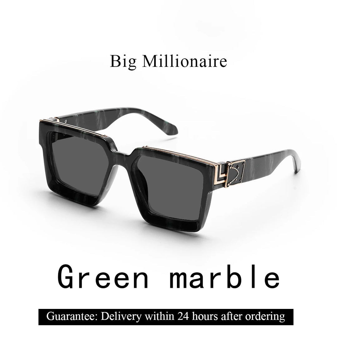 Variant image for Herren Sonnenbrille Schwarz Einheitsgröße Kunststoff Retro UV-Schutz-13