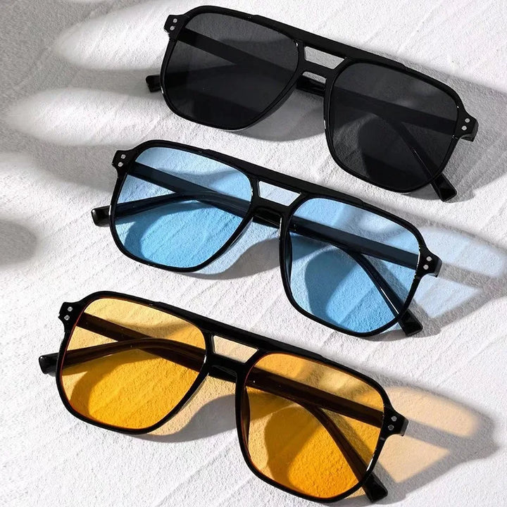 Sonnenbrille aus Kunststoff - Quadratisches Design