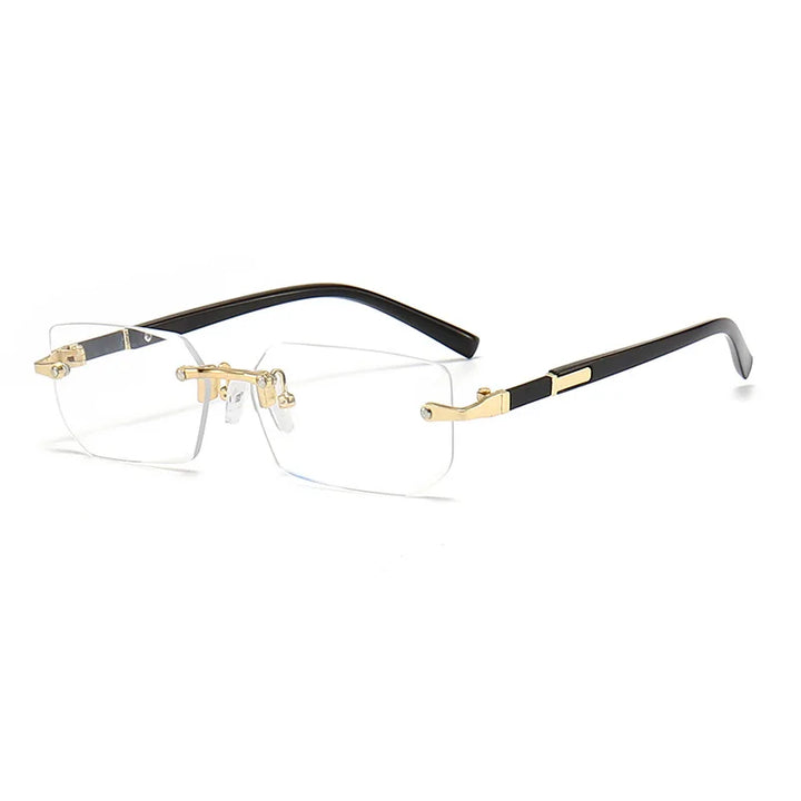 Variant image for Unisex Sonnenbrille Rahmenlos Grau Einheitsgröße Kunststoff UV400-4