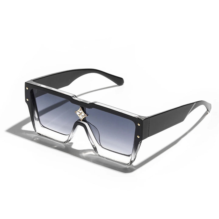 Variant image for Herren Sonnenbrille Schwarz Einheitsgröße Kunststoff Retro UV-Schutz-4