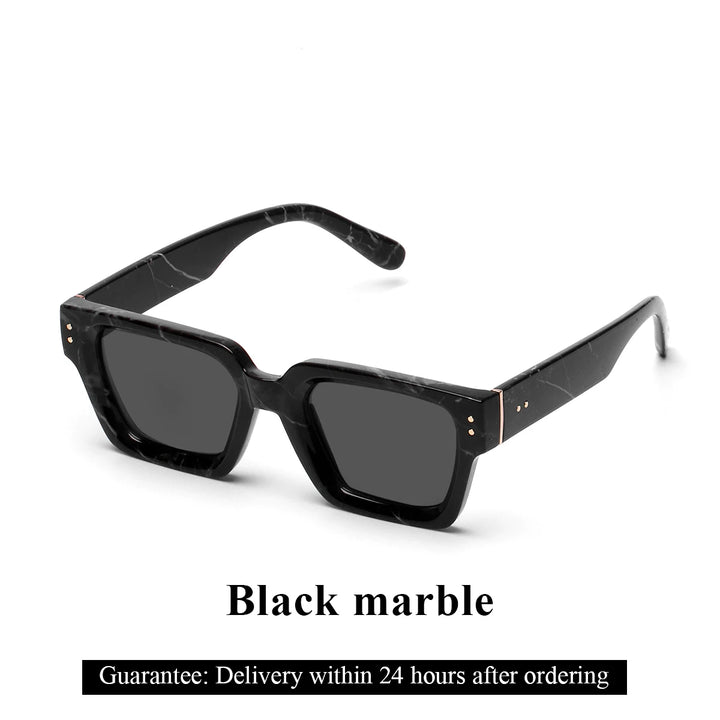 Variant image for Herren Sonnenbrille Schwarz Einheitsgröße Kunststoff Retro UV-Schutz-12