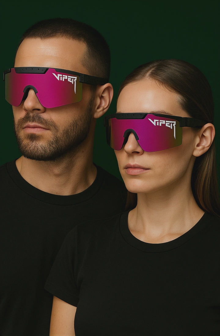 Sport Sonnenbrille aus Kunststoff - Schnelle Brille
